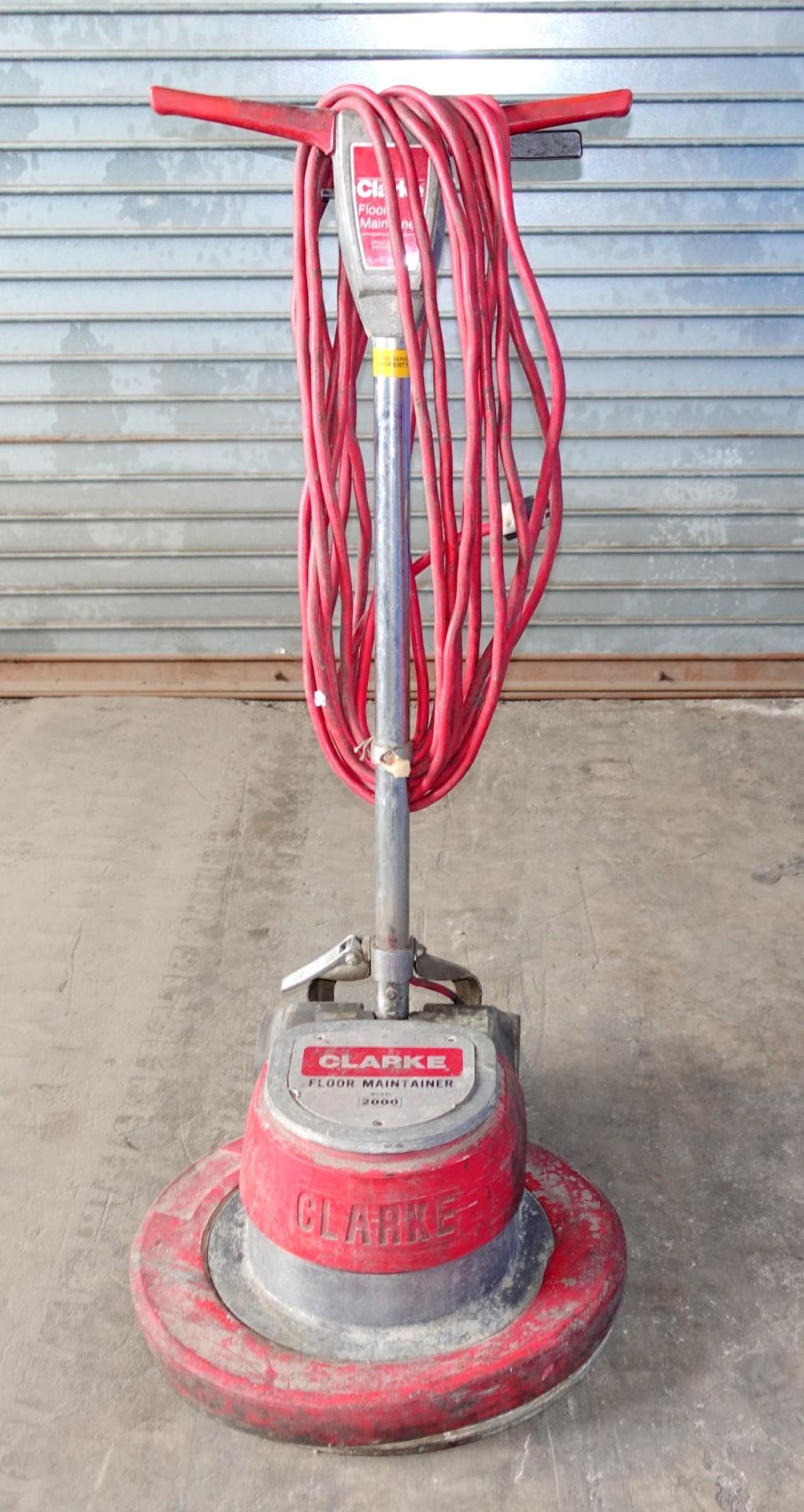Clarke FM2000 Heavy Duty Electric Floor Buffer / Polisher